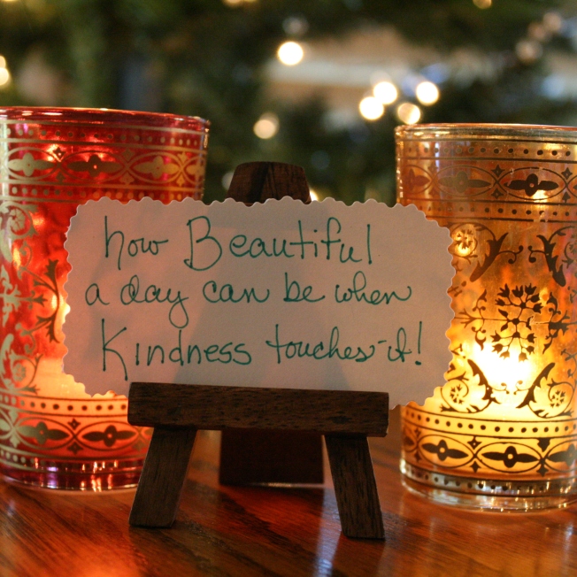 the beauty of kindness